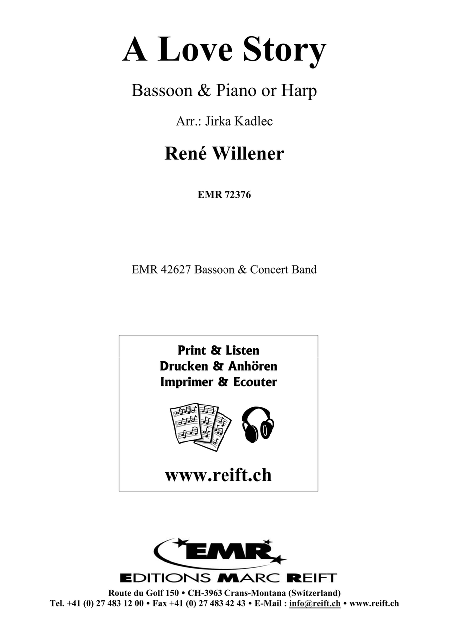 A Love Story A Love Story Bassoon Solo scores gallery preview page 2