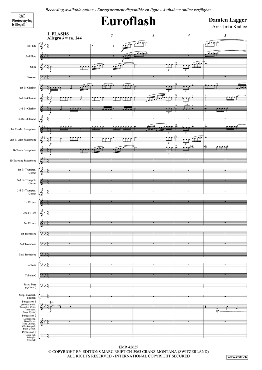 Euroflash Euroflash Concert Band scores gallery preview page 4