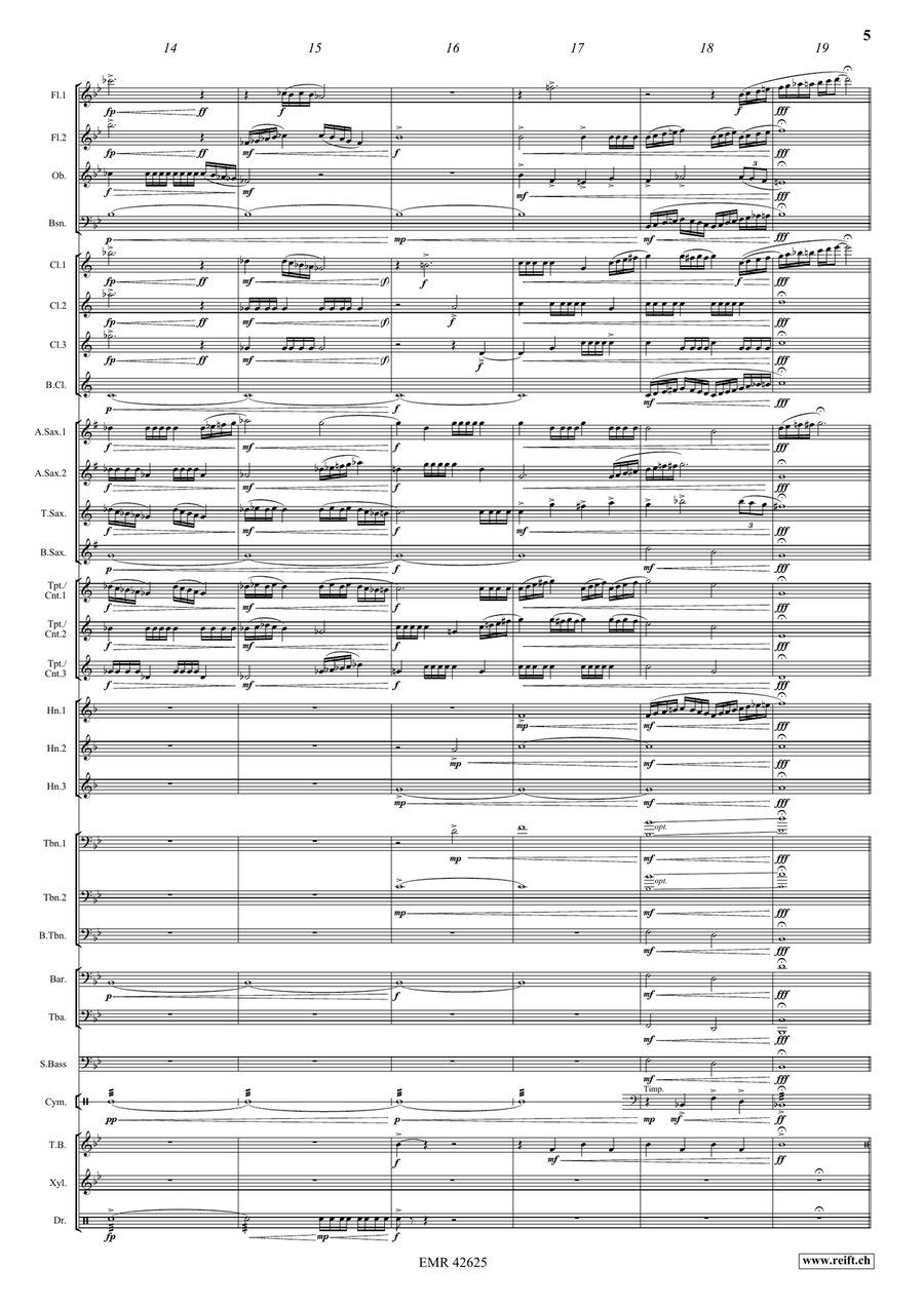 Euroflash Euroflash Concert Band scores gallery preview page 6