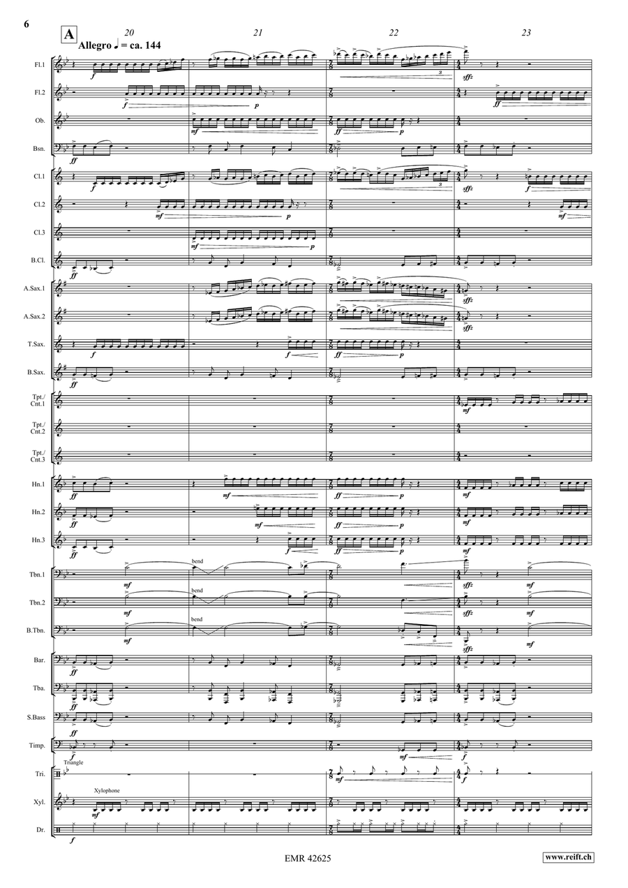 Euroflash Euroflash Concert Band scores gallery preview page 7