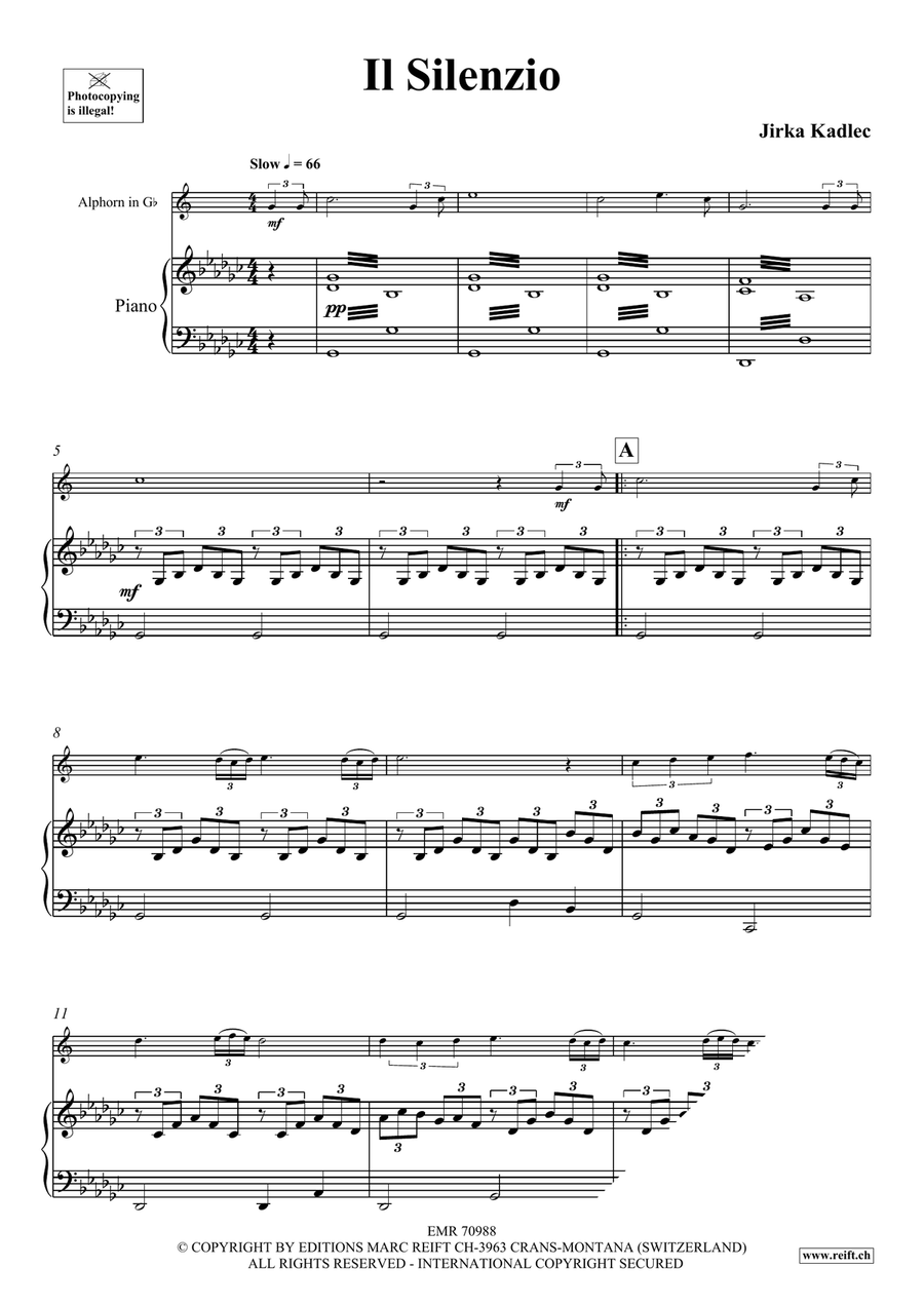Il Silenzio Il Silenzio Piano Accompaniment scores gallery preview page 4
