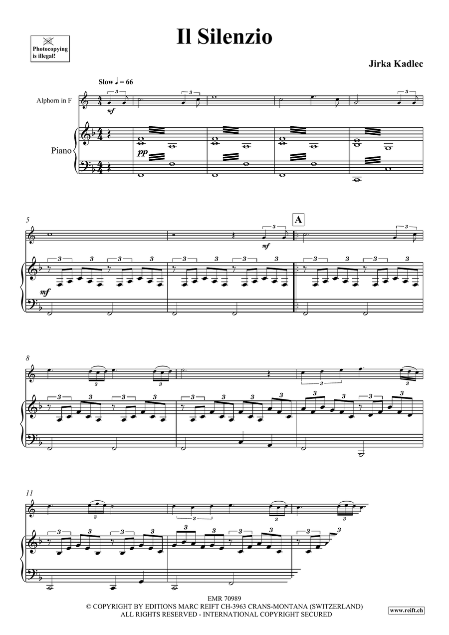 Il Silenzio Il Silenzio Piano Accompaniment scores gallery preview page 4