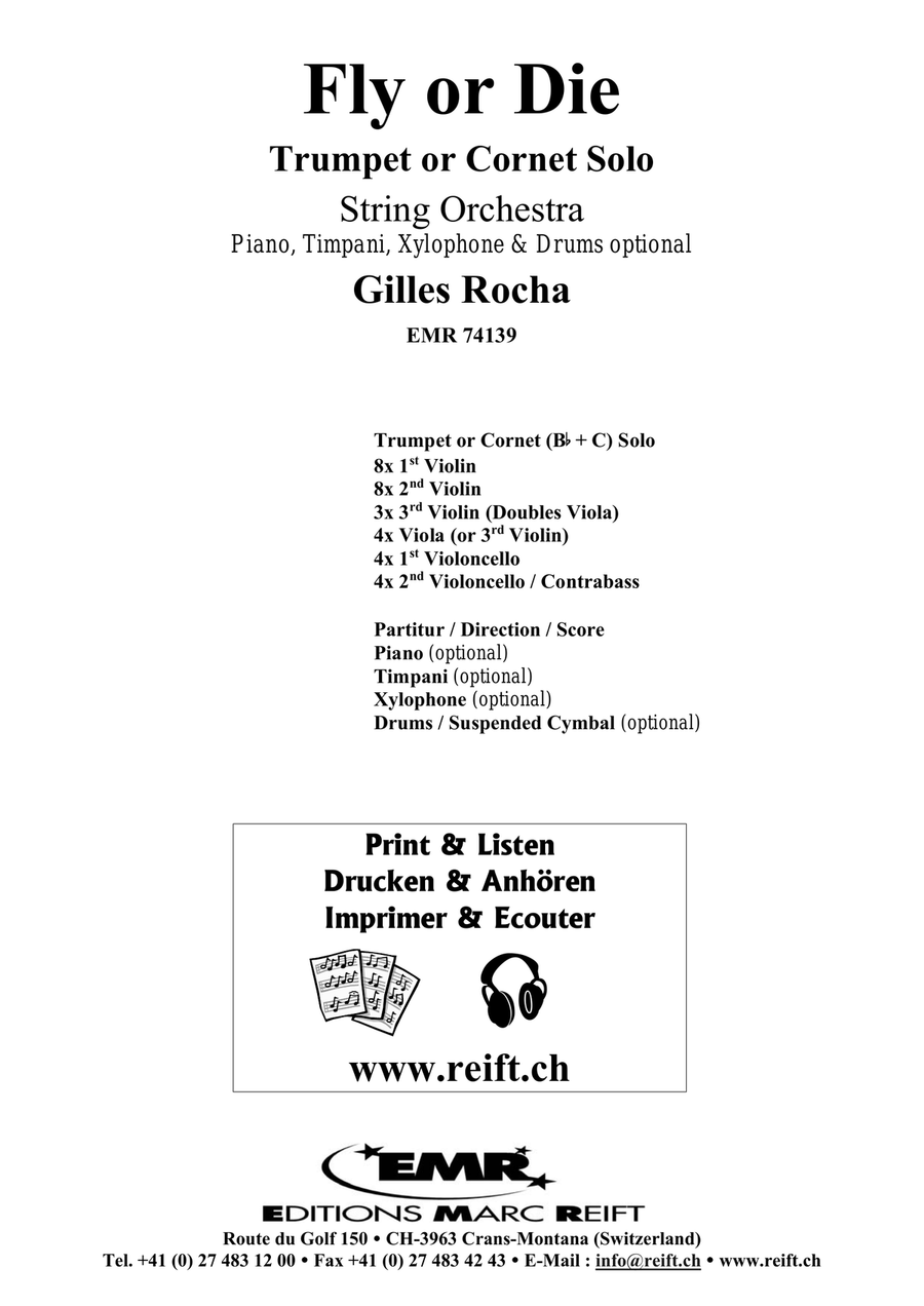 Fly or Die Fly or Die String Orchestra scores gallery preview page 2