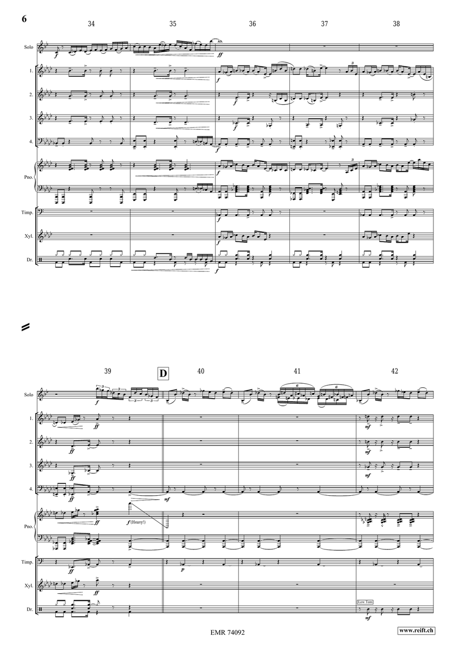 Fly or Die Fly or Die Clarinet Solo scores gallery preview page 7
