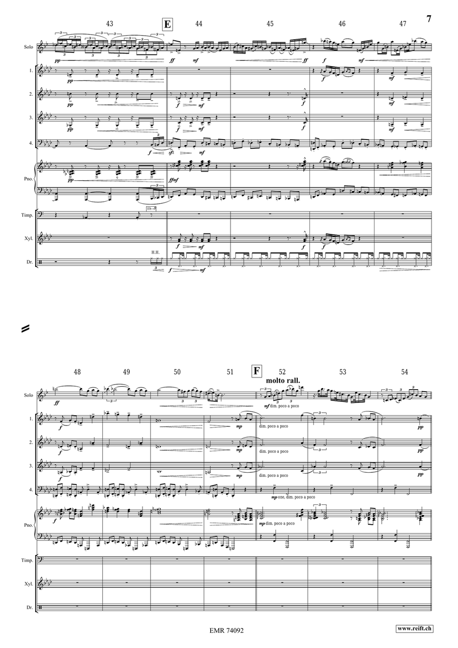 Fly or Die Fly or Die Clarinet Solo scores gallery preview page 8