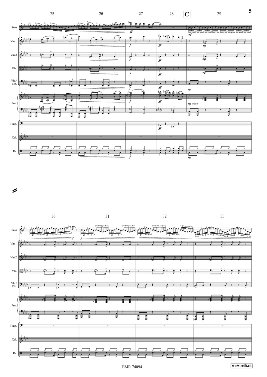 Fly or Die Fly or Die Clarinet Solo scores gallery preview page 6