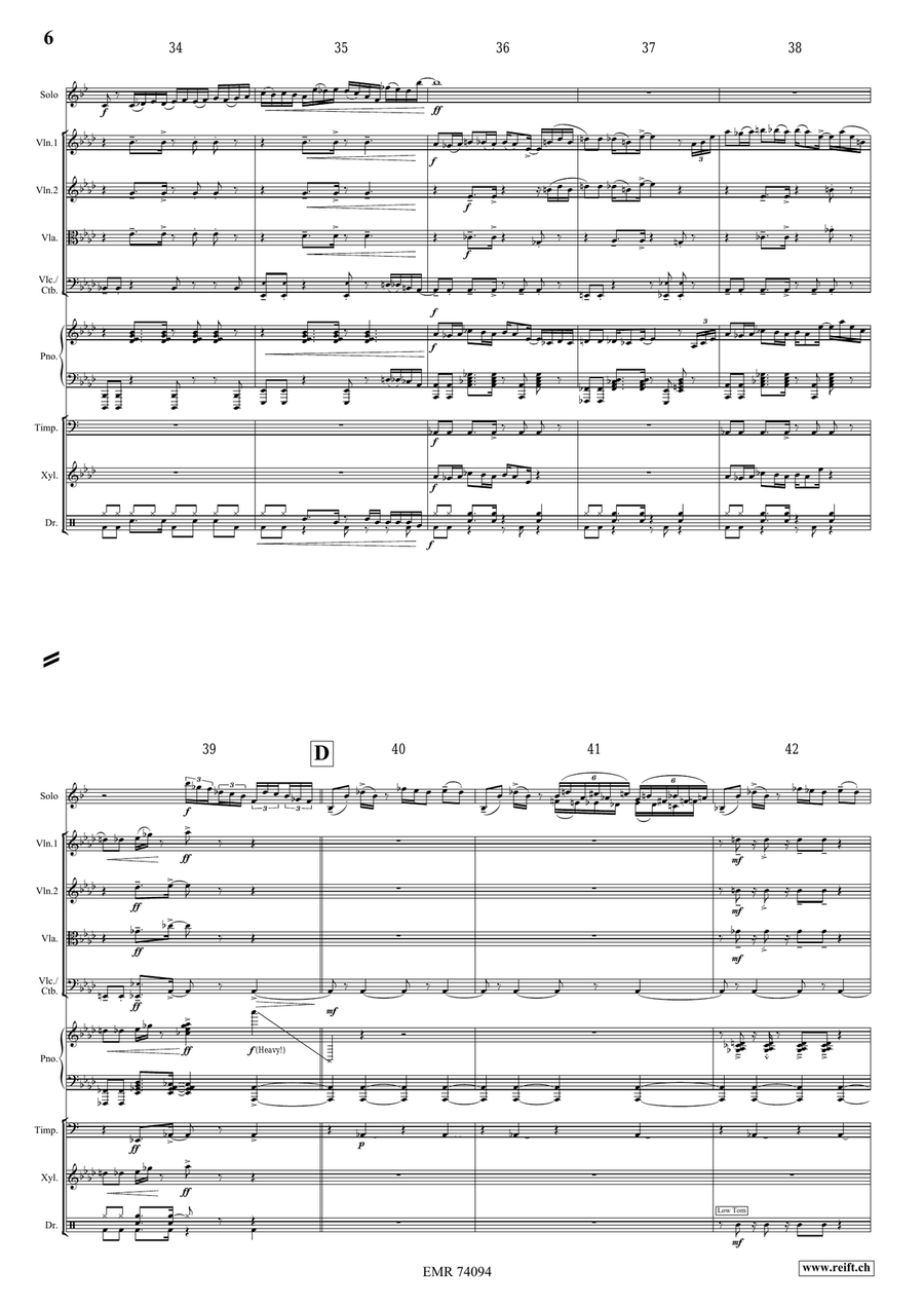 Fly or Die Fly or Die Clarinet Solo scores gallery preview page 7
