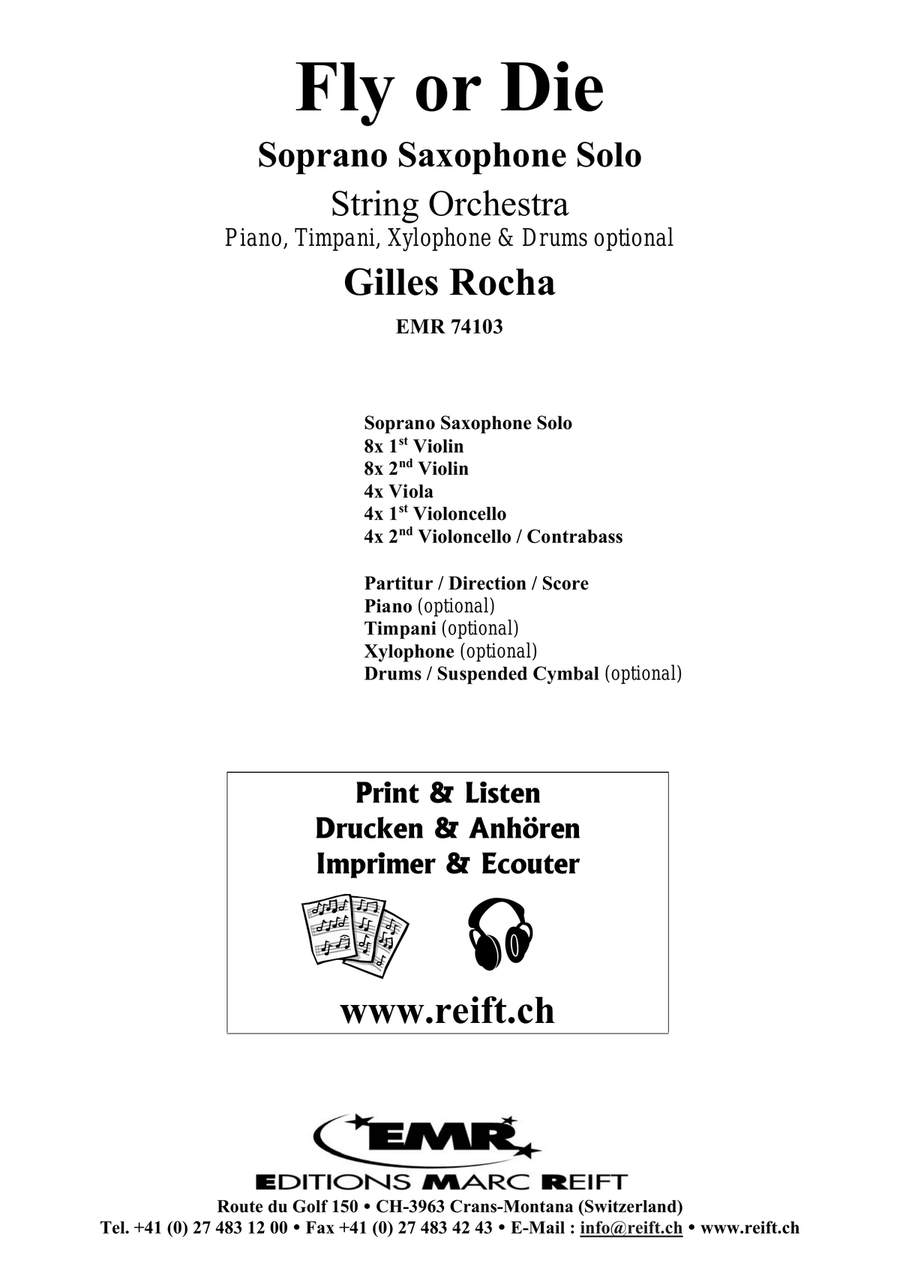 Fly or Die Fly or Die String Orchestra scores gallery preview page 2
