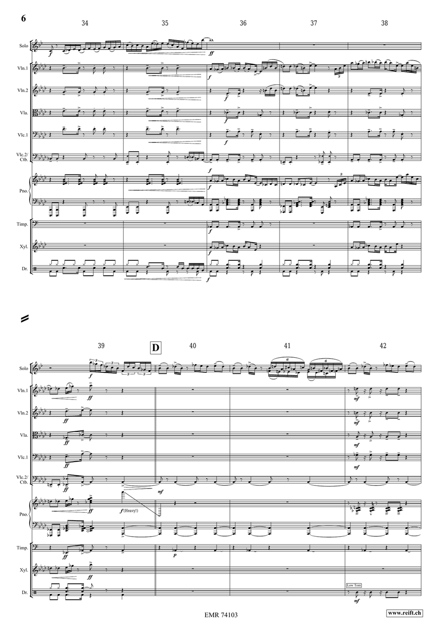Fly or Die Fly or Die String Orchestra scores gallery preview page 7