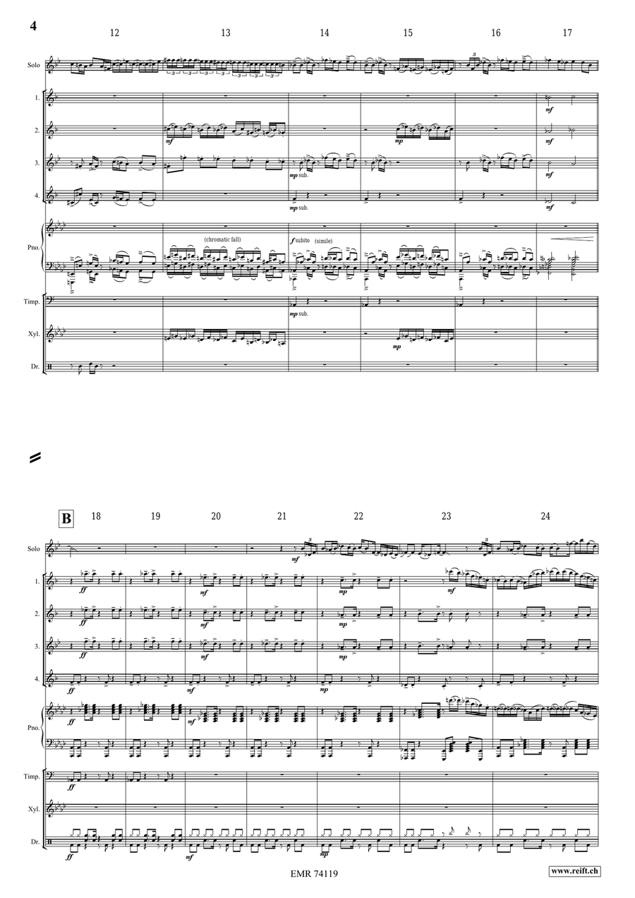 Fly or Die Fly or Die Tenor Saxophone scores gallery preview page 5