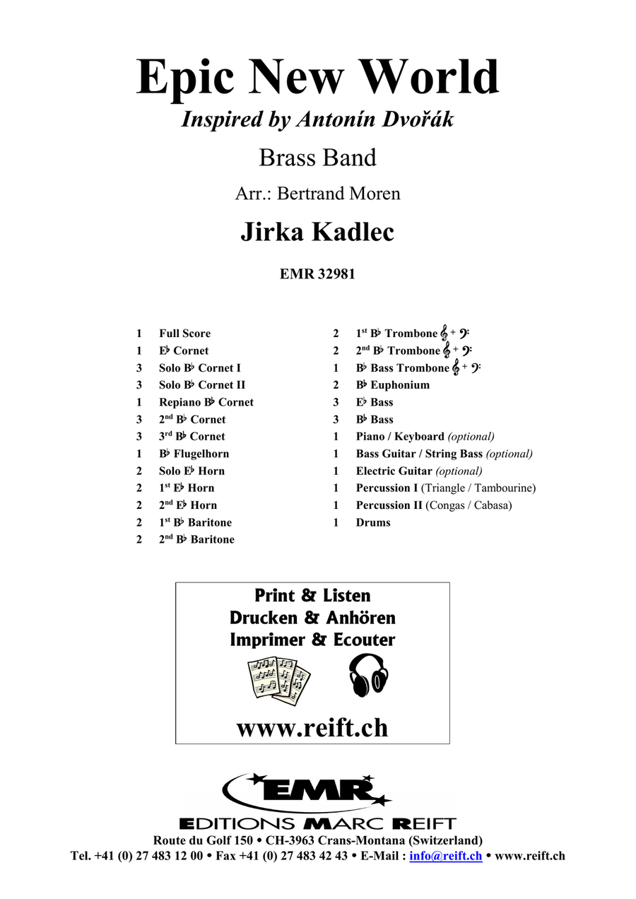 Epic New World Epic New World Brass Band scores gallery preview page 2