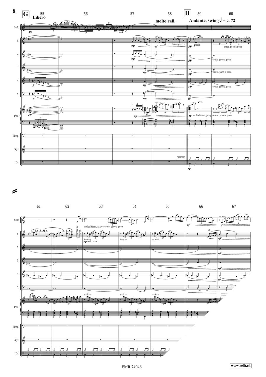 Fly or Die Fly or Die Woodwind Quintet scores gallery preview page 9