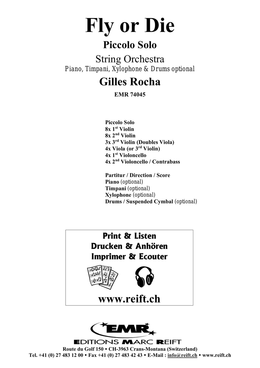 Fly or Die Fly or Die String Orchestra scores gallery preview page 2