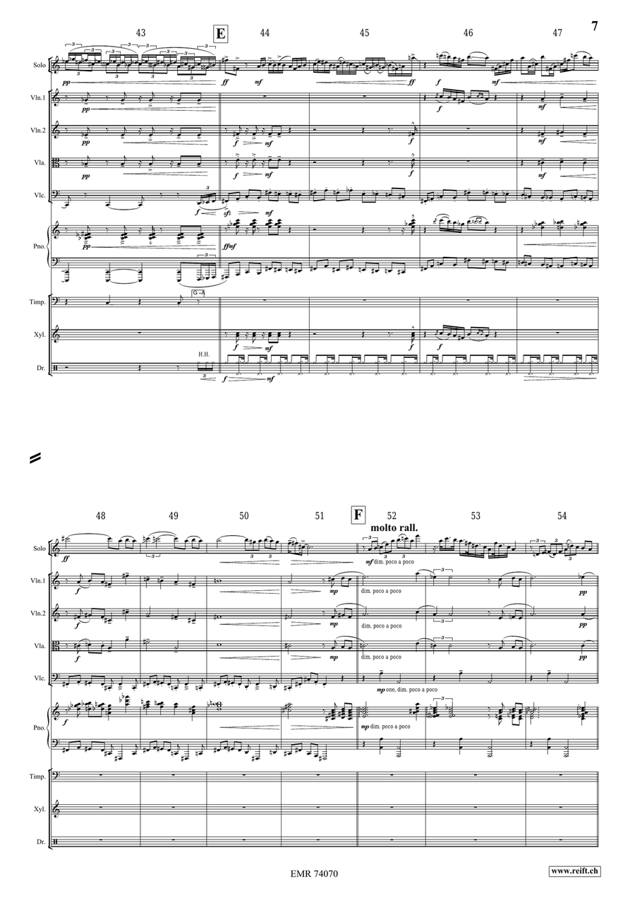Fly or Die Fly or Die String Quartet scores gallery preview page 8