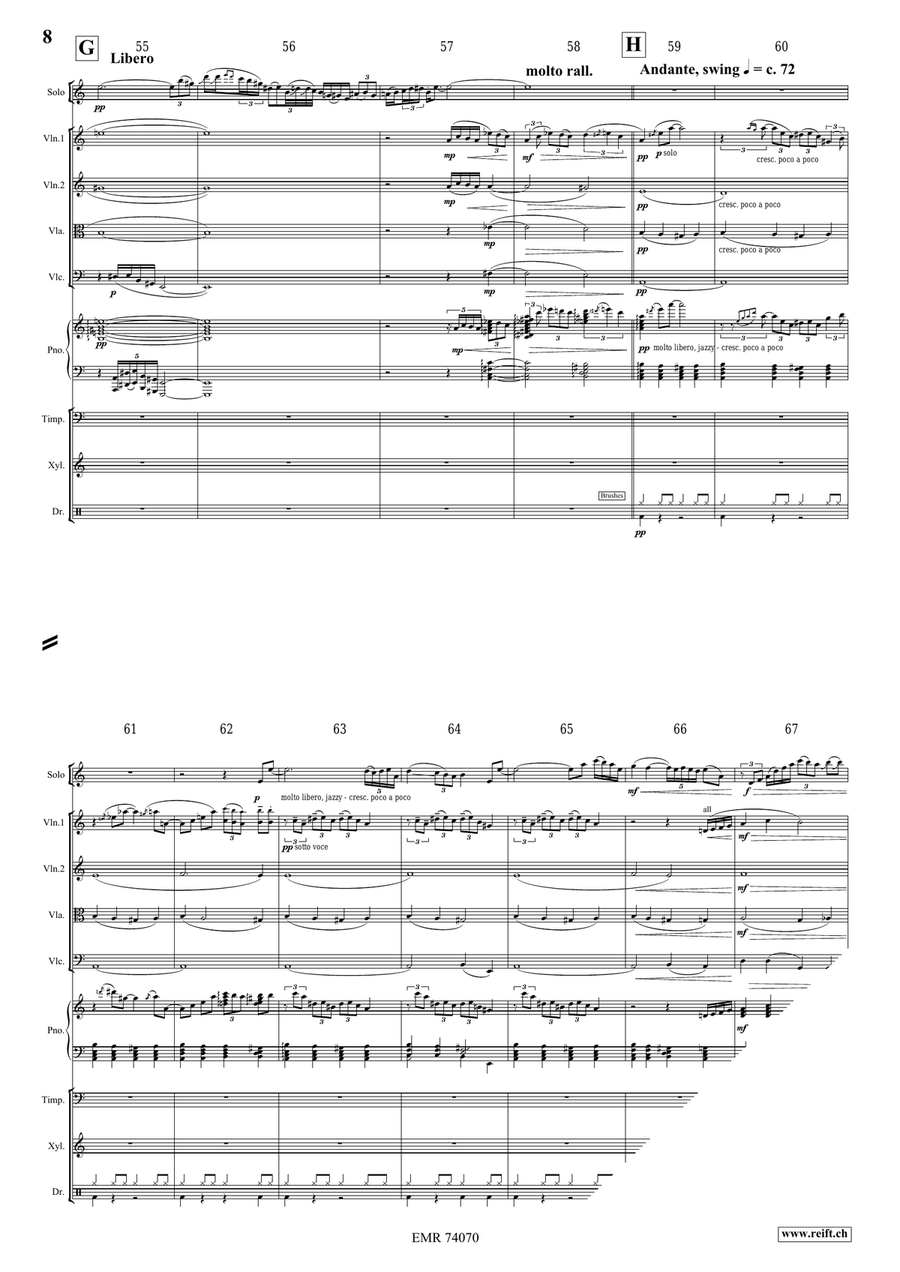 Fly or Die Fly or Die String Quartet scores gallery preview page 9
