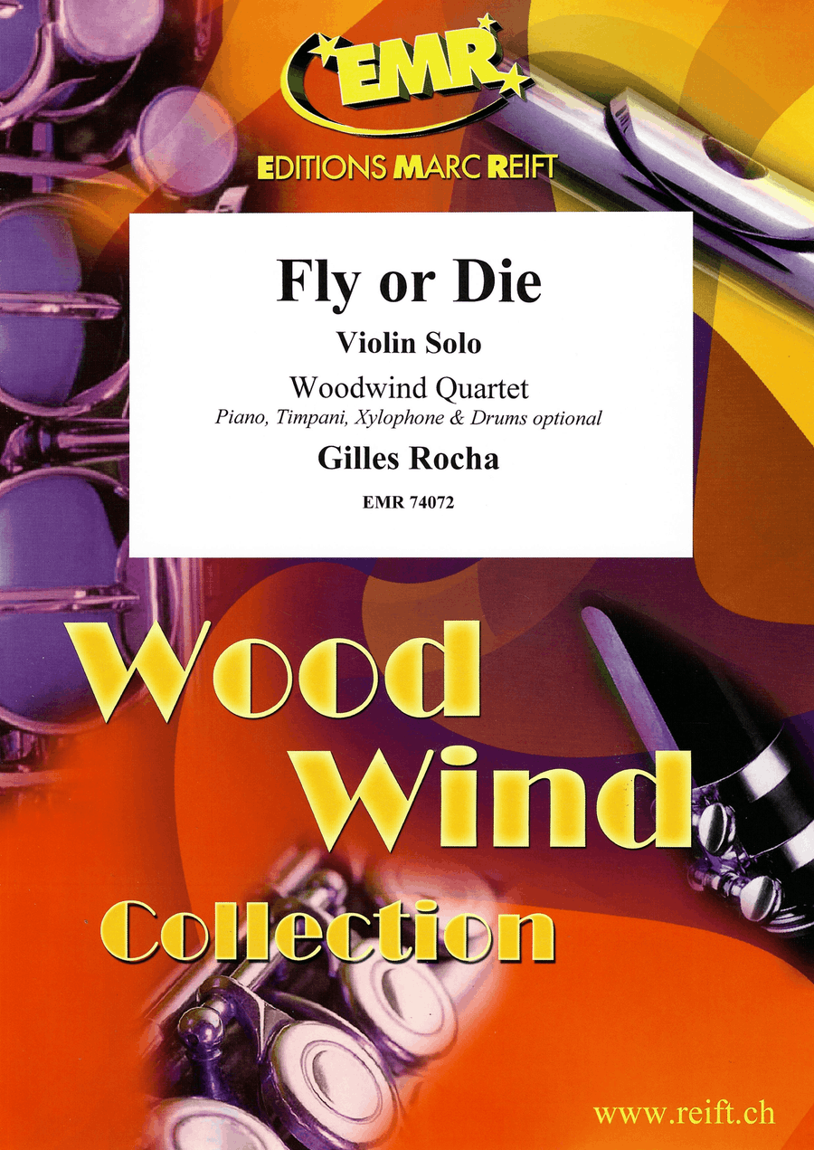 Fly or Die Fly or Die Woodwind Quartet scores gallery preview page 1