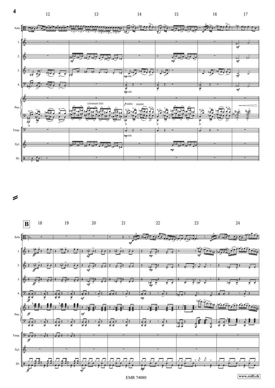 Fly or Die Fly or Die Viola Solo scores gallery preview page 5