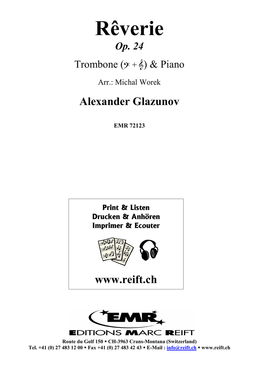 Rêverie Rêverie Piano Accompaniment scores gallery preview page 2