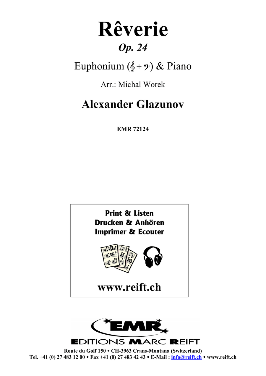 Rêverie Rêverie Euphonium scores gallery preview page 2