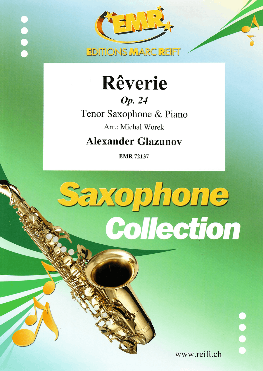 Rêverie Rêverie Tenor Saxophone scores gallery preview page 1