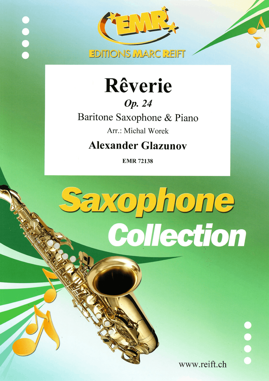 Rêverie Rêverie Baritone Saxophone scores gallery preview page 1