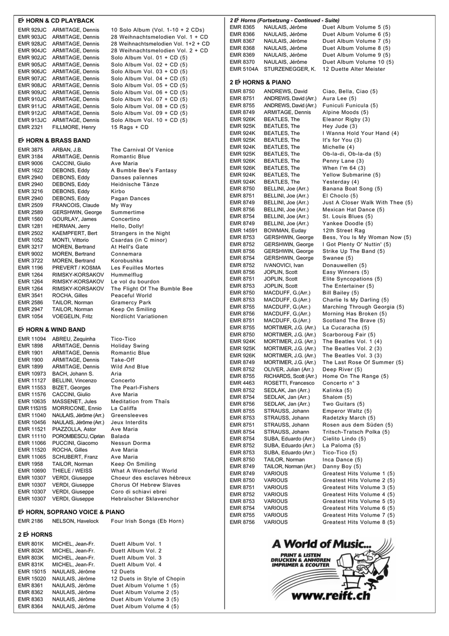Rêverie Rêverie Horn scores gallery preview page 4