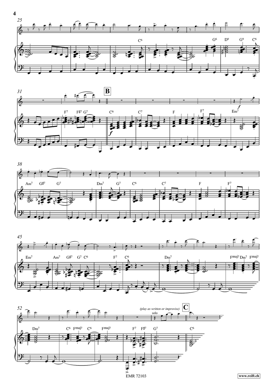 Over In The Gloryland Over In The Gloryland Flute Solo scores gallery preview page 6