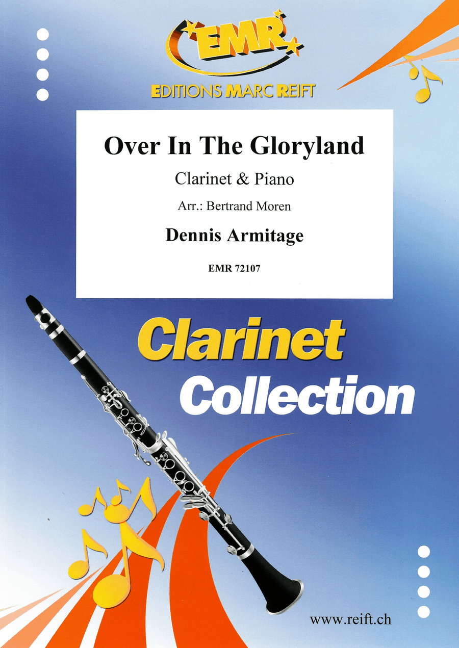 Over In The Gloryland Over In The Gloryland Clarinet Solo scores gallery preview page 1