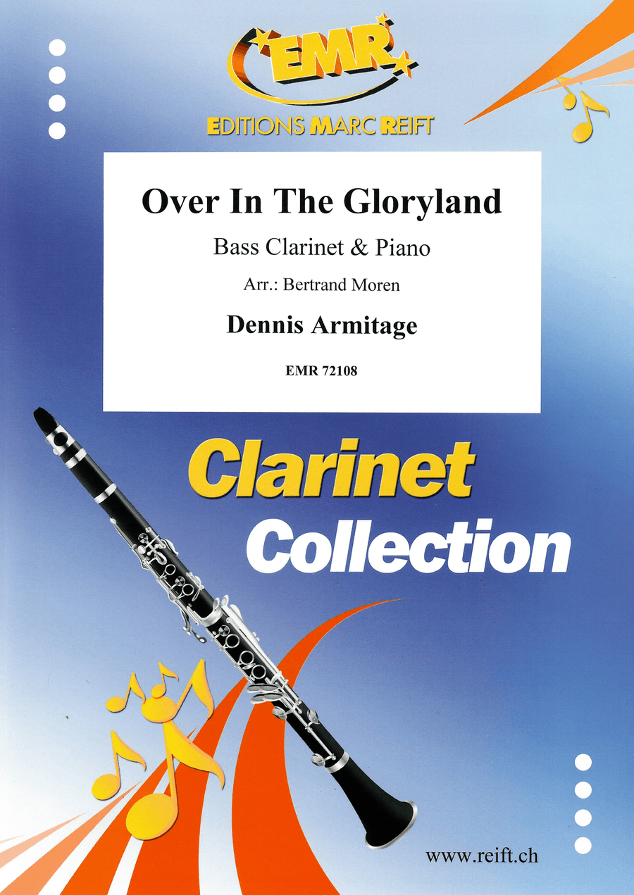 Over In The Gloryland Over In The Gloryland Bass Clarinet scores gallery preview page 1