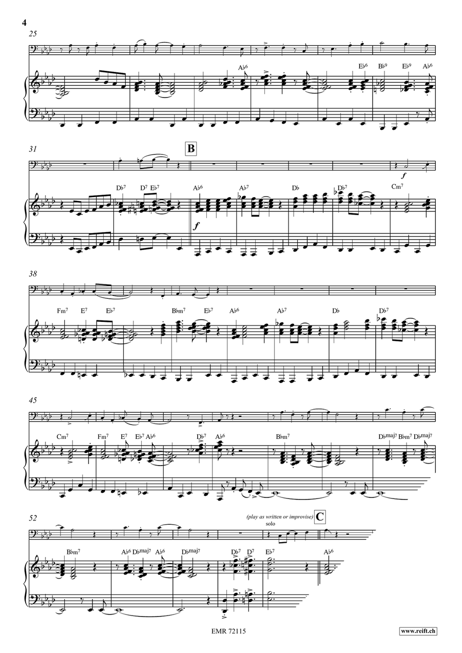 Over In The Gloryland Over In The Gloryland Bass Trombone scores gallery preview page 6
