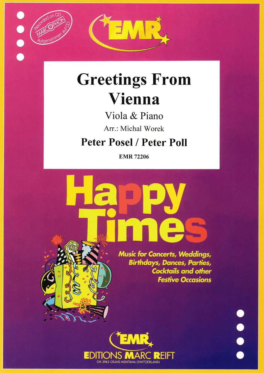 Greetings From Vienna Greetings From Vienna Piano Accompaniment scores gallery preview page 1