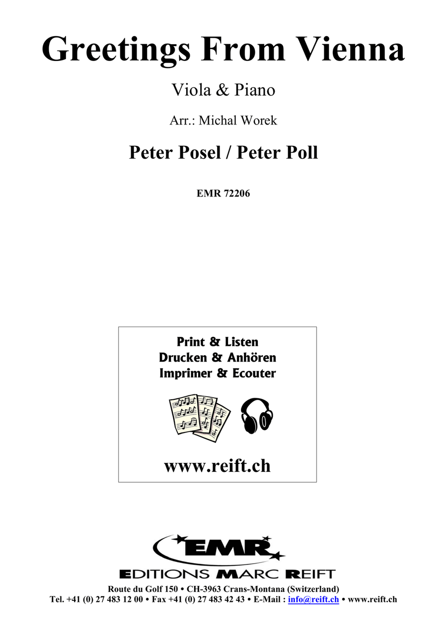 Greetings From Vienna Greetings From Vienna Piano Accompaniment scores gallery preview page 2
