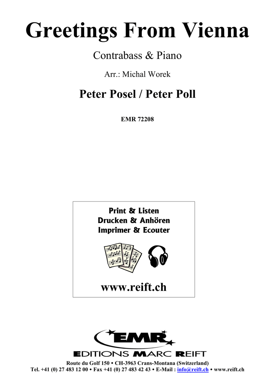 Greetings From Vienna Greetings From Vienna Double Bass scores gallery preview page 2