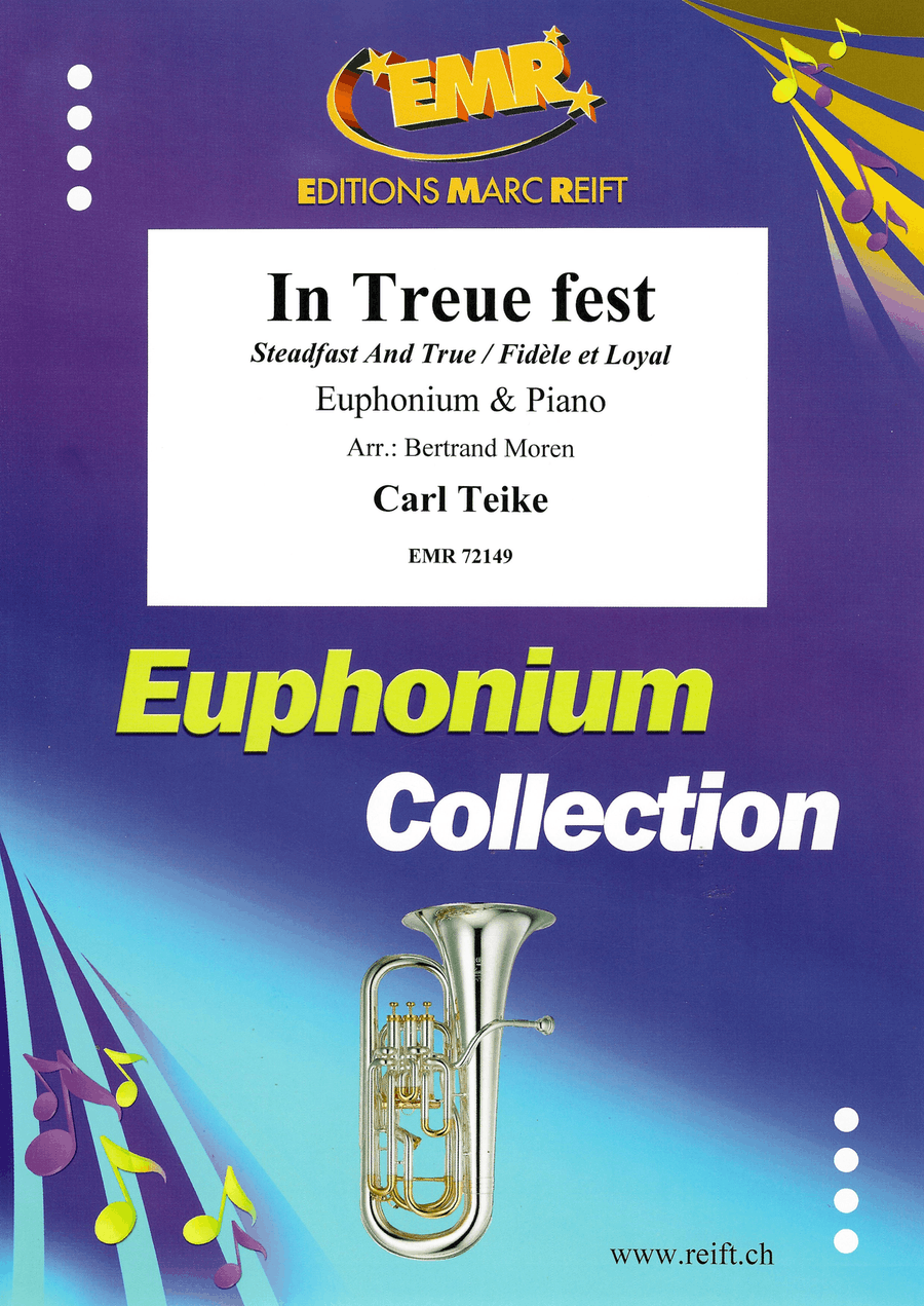 In Treue fest In Treue fest Euphonium scores gallery preview page 1
