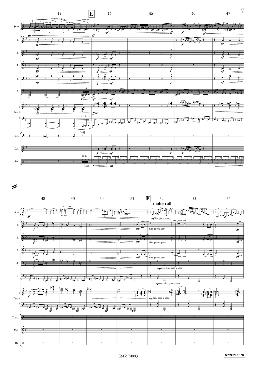 Fly or Die Fly or Die Brass Quintet scores gallery preview page 8