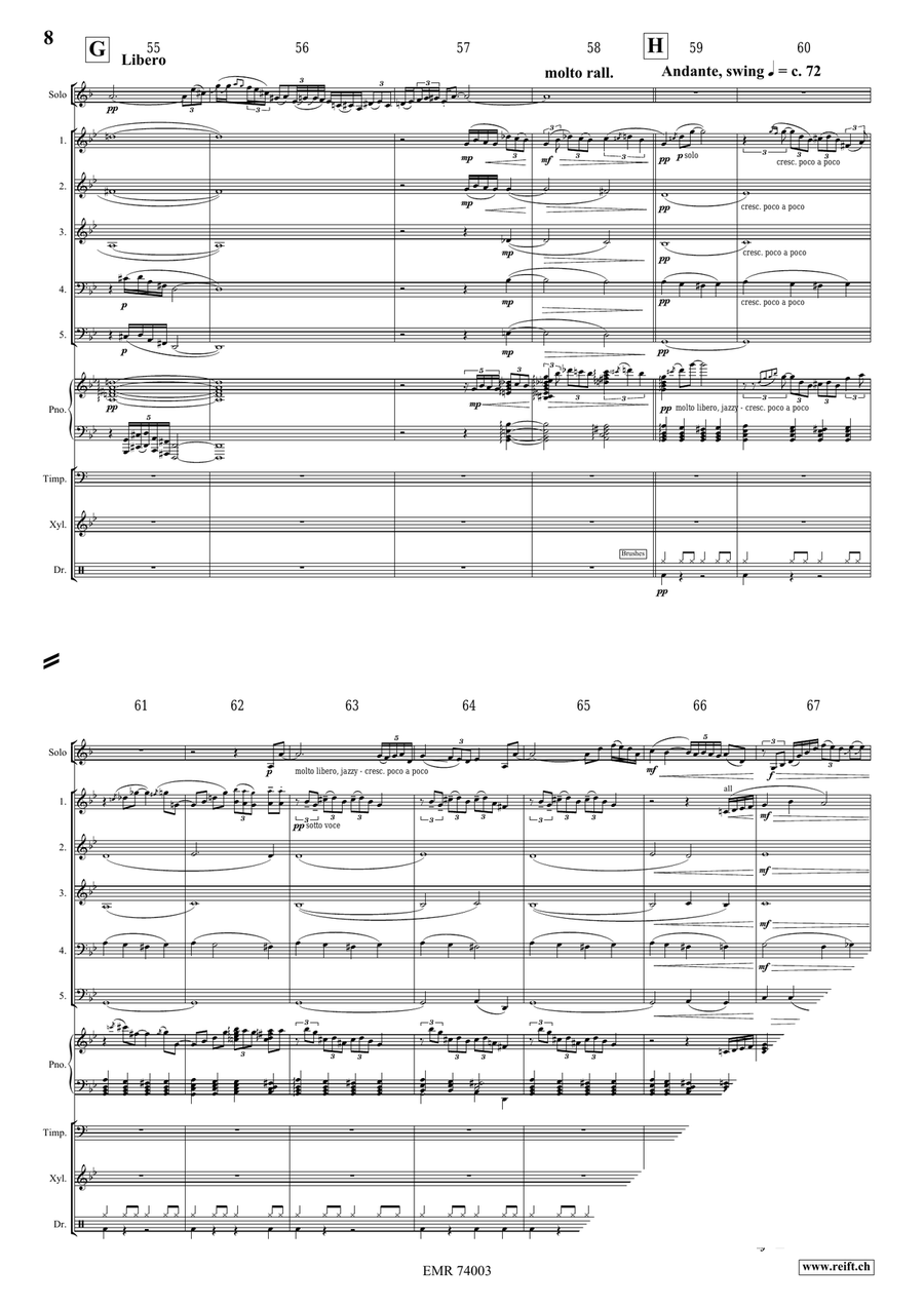 Fly or Die Fly or Die Brass Quintet scores gallery preview page 9