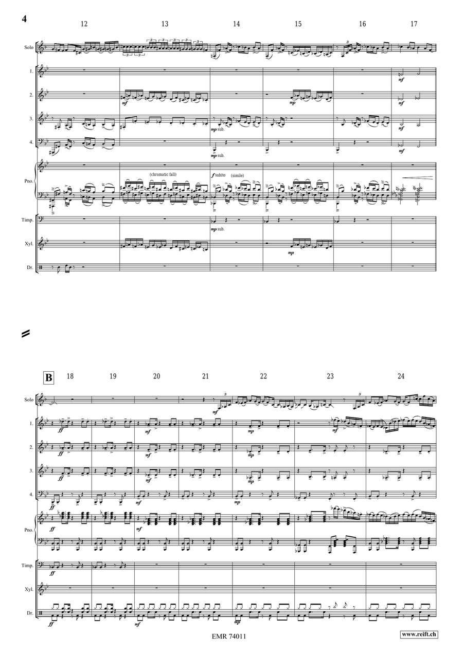 Fly or Die Fly or Die Brass Quartet scores gallery preview page 5