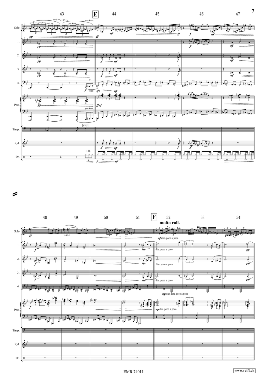 Fly or Die Fly or Die Brass Quartet scores gallery preview page 8