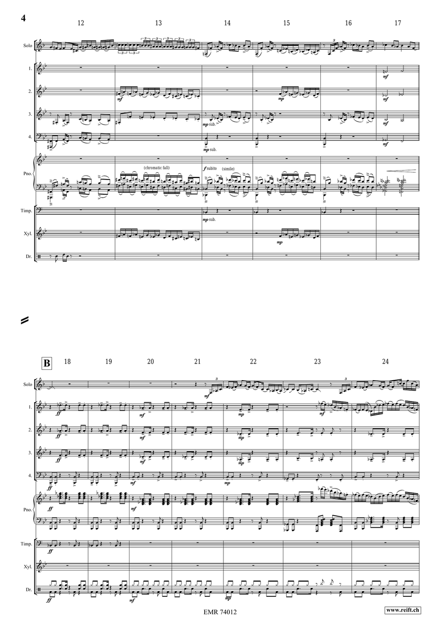 Fly or Die Fly or Die Woodwind Quartet scores gallery preview page 5