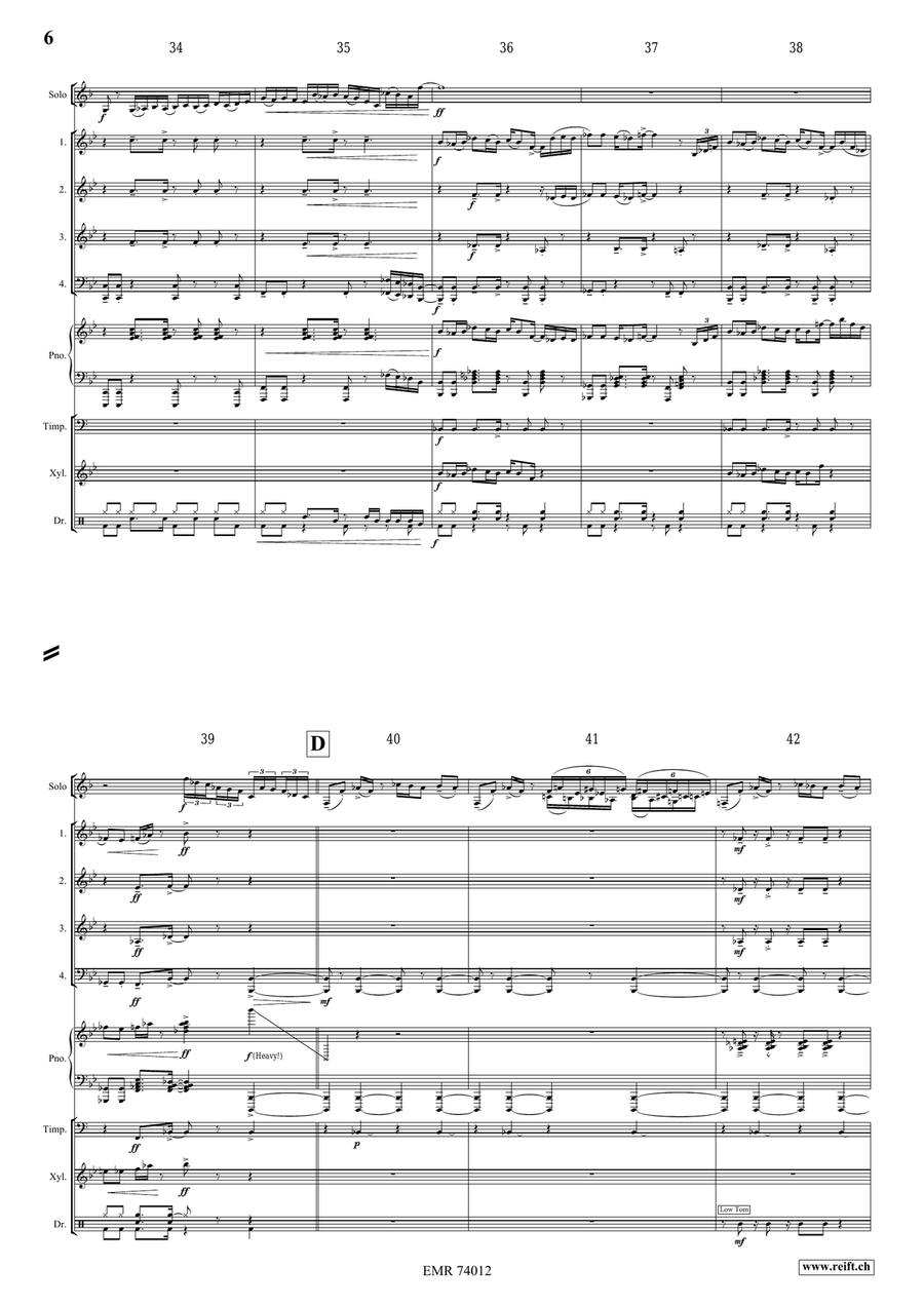 Fly or Die Fly or Die Woodwind Quartet scores gallery preview page 7