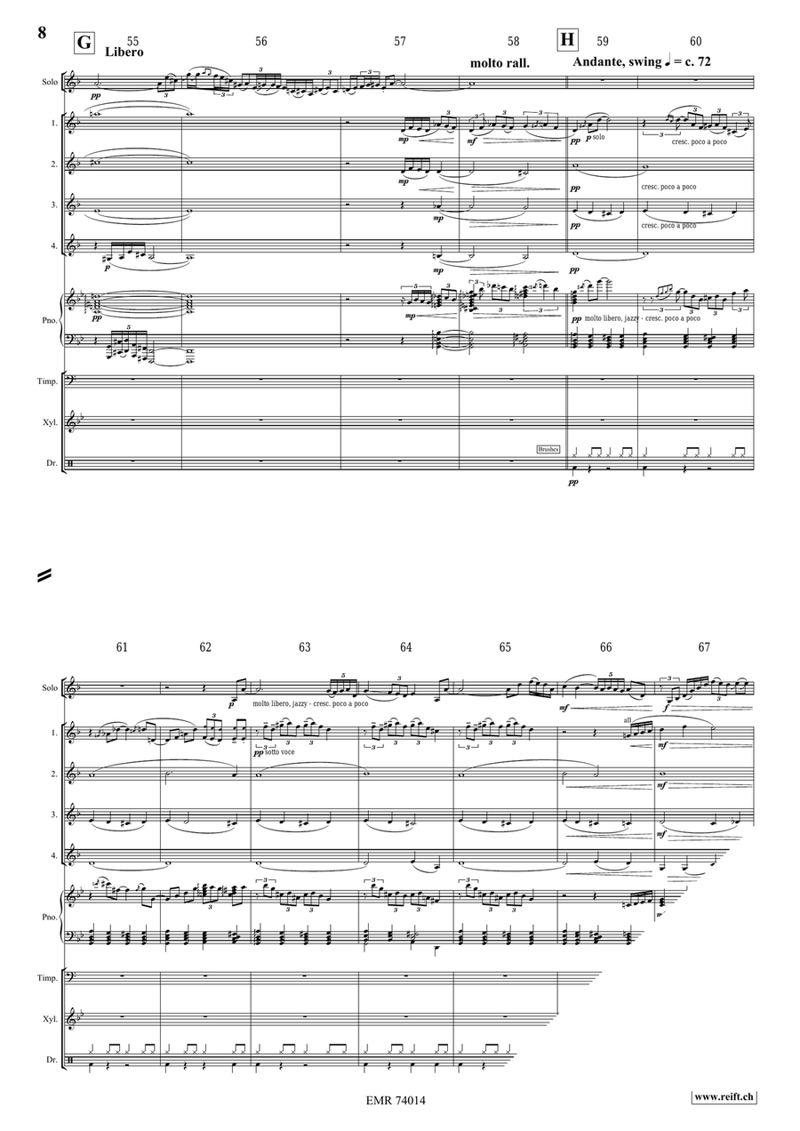 Fly or Die Fly or Die Horn Solo scores gallery preview page 9