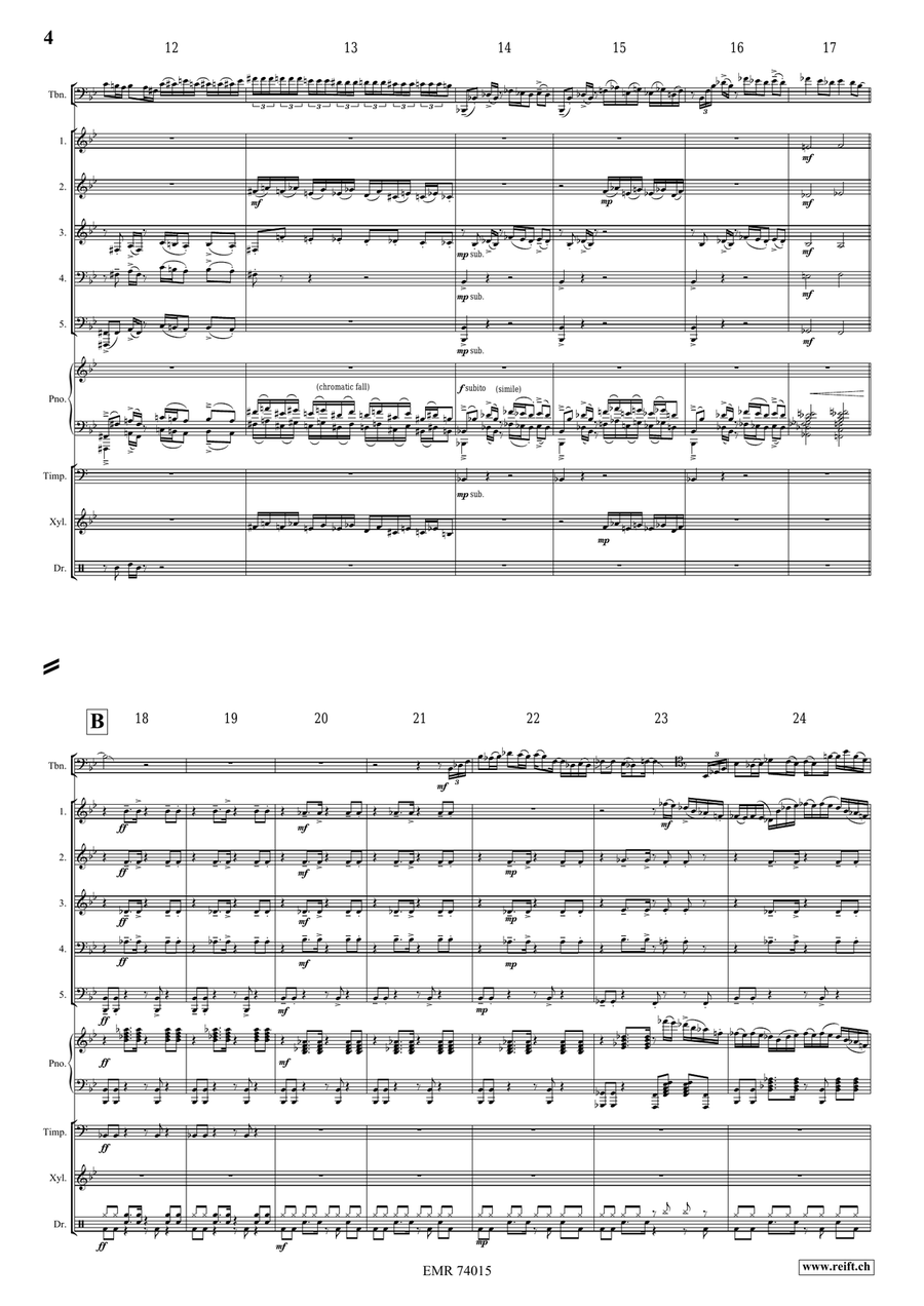 Fly or Die Fly or Die Trombone Solo scores gallery preview page 5