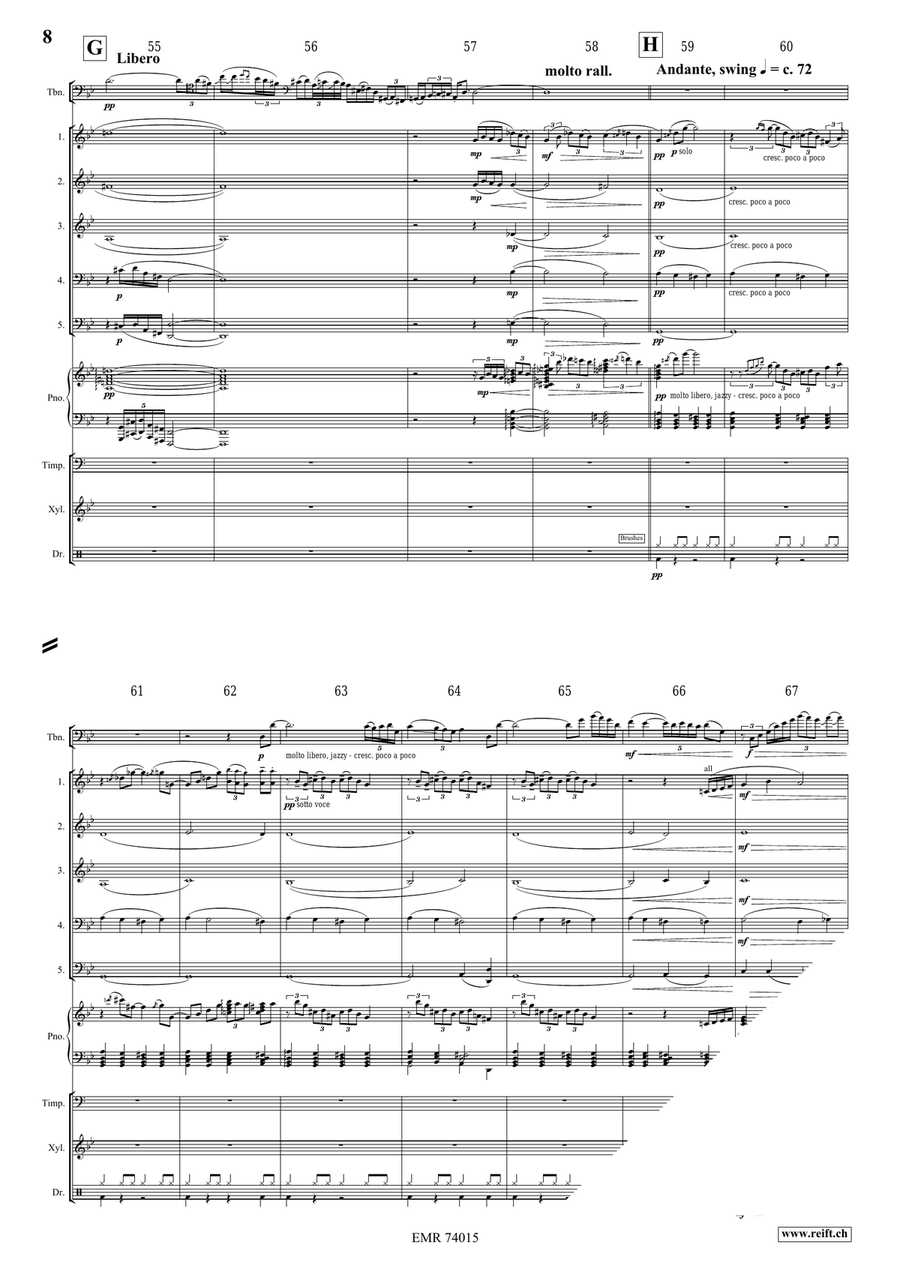 Fly or Die Fly or Die Trombone Solo scores gallery preview page 9