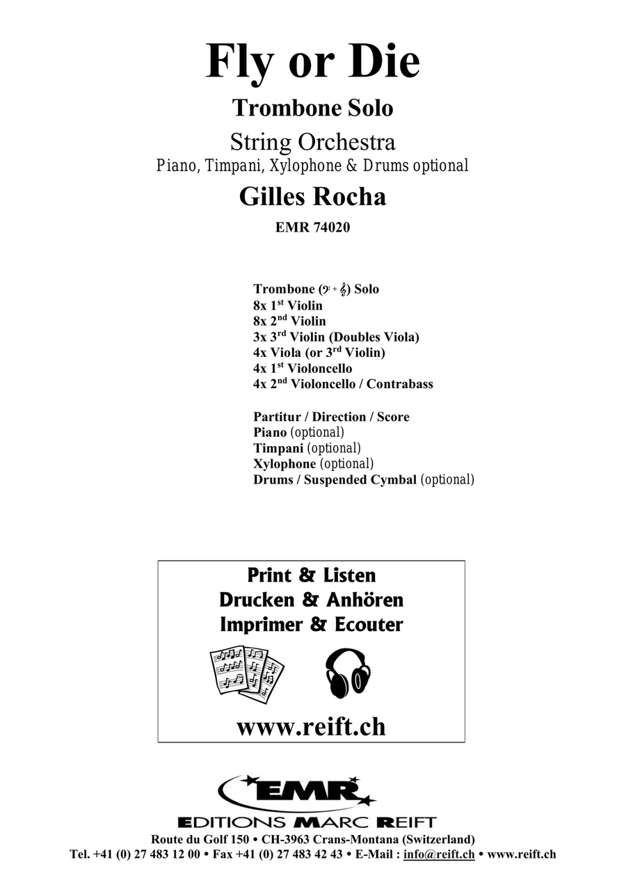 Fly or Die Fly or Die String Orchestra scores gallery preview page 2