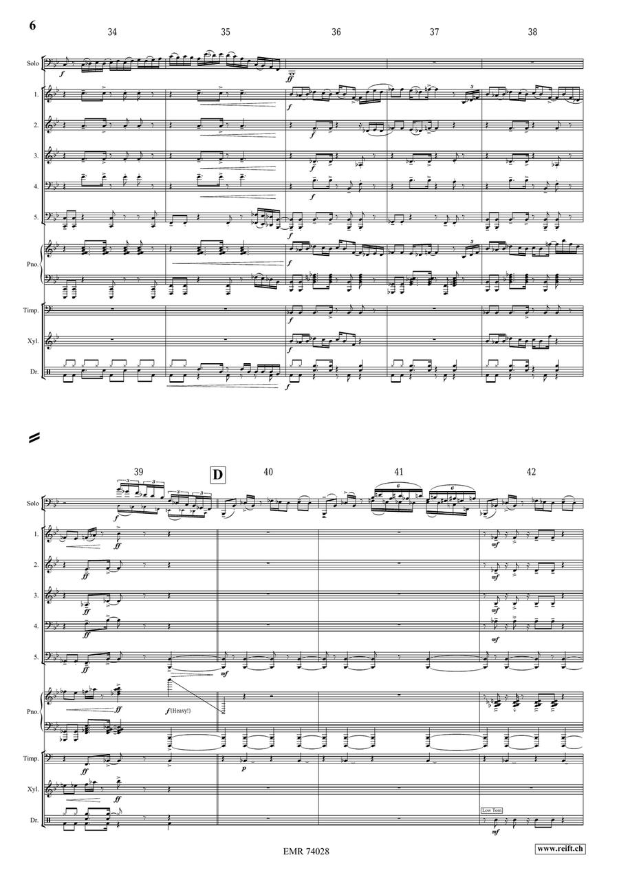 Fly or Die Fly or Die Bass Trombone scores gallery preview page 7
