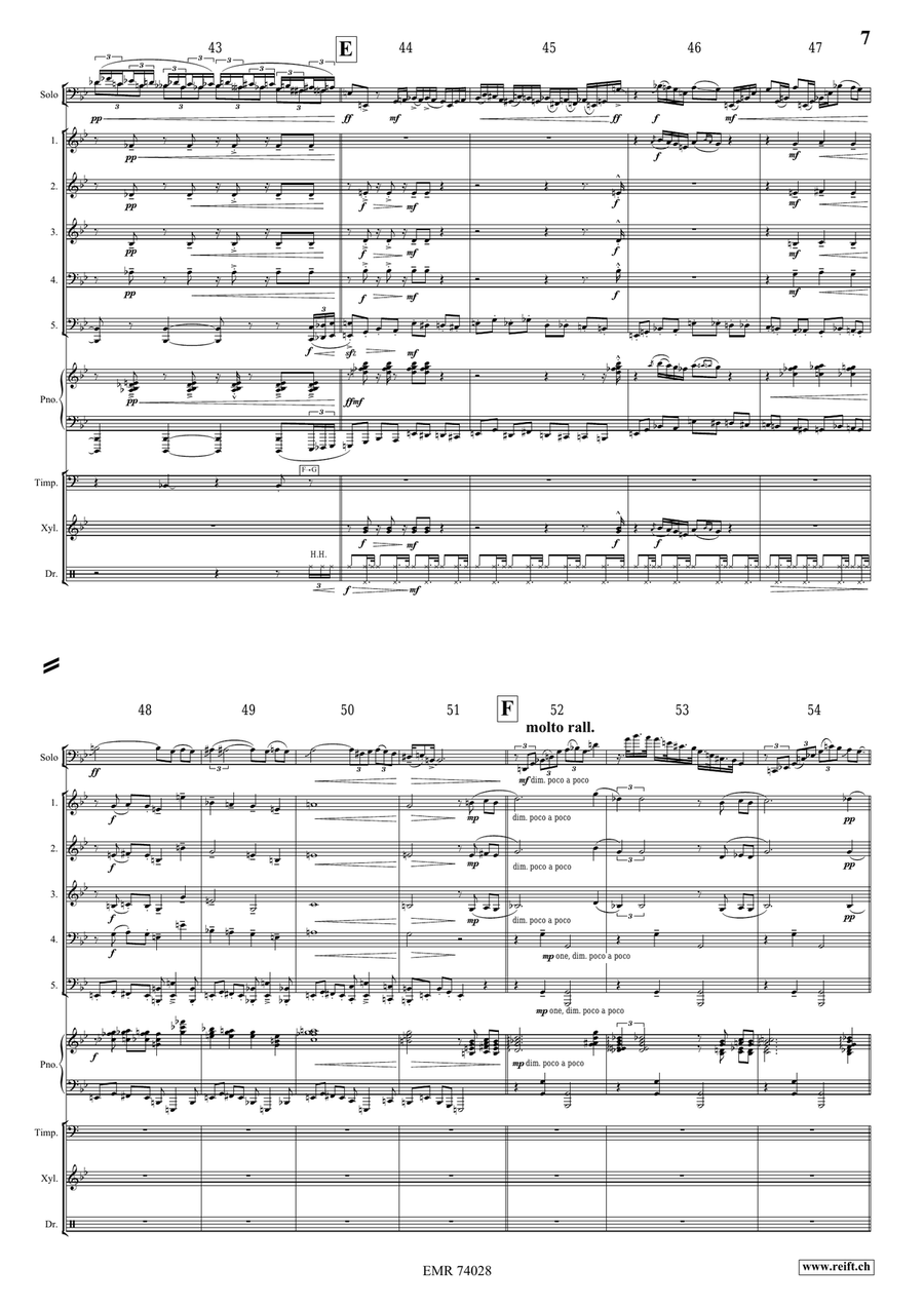 Fly or Die Fly or Die Bass Trombone scores gallery preview page 8