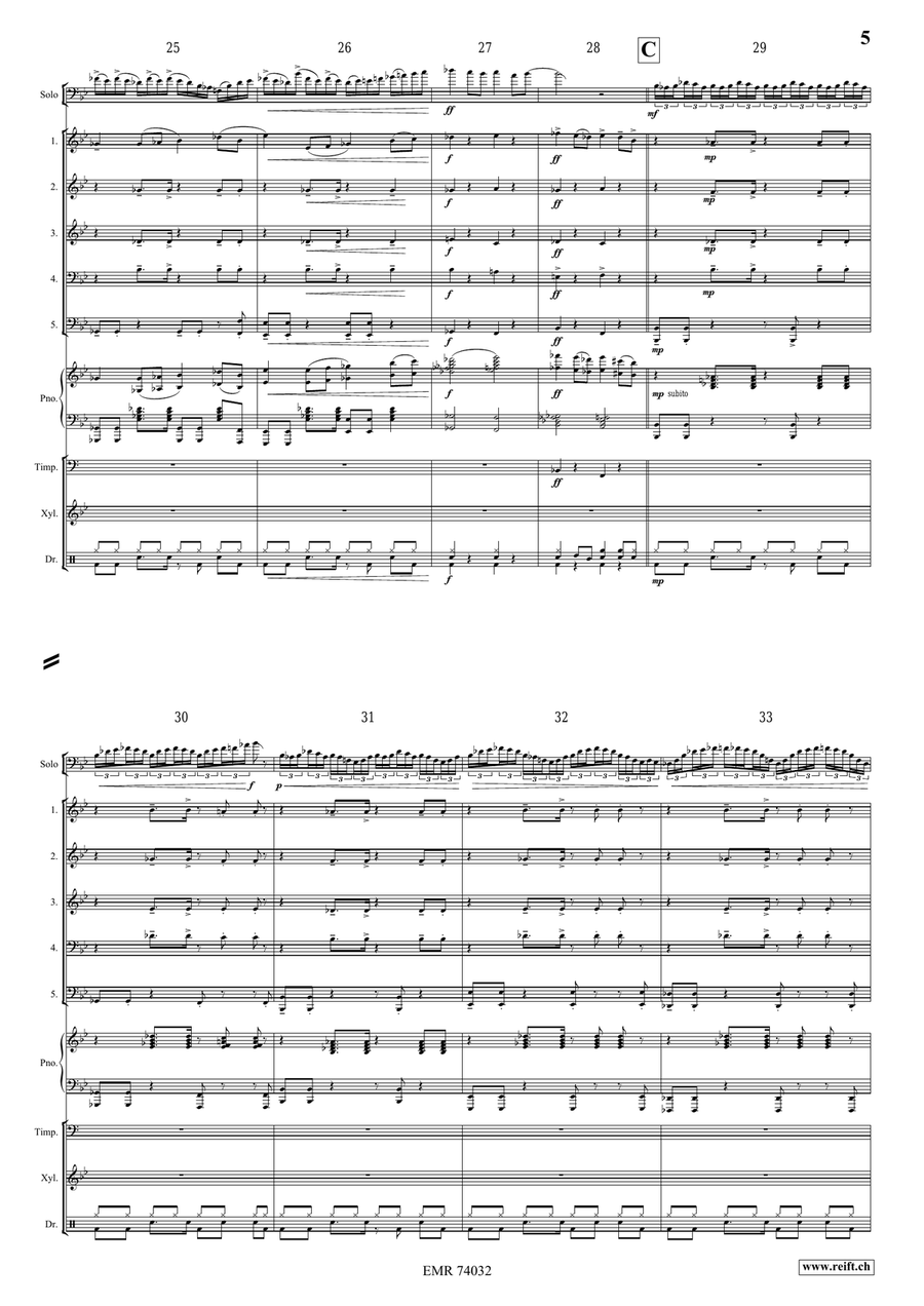 Fly or Die Fly or Die Woodwind Quintet scores gallery preview page 6