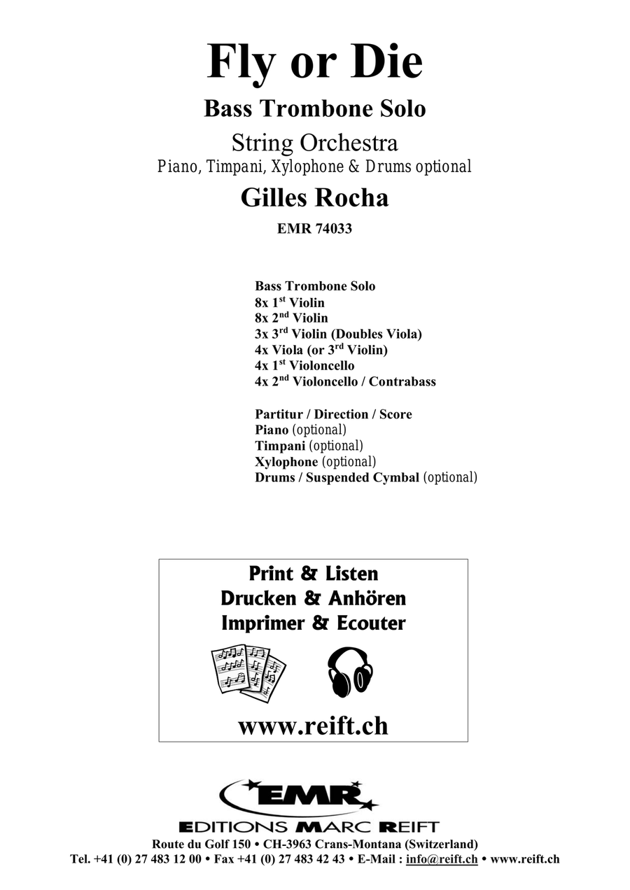 Fly or Die Fly or Die String Orchestra scores gallery preview page 2