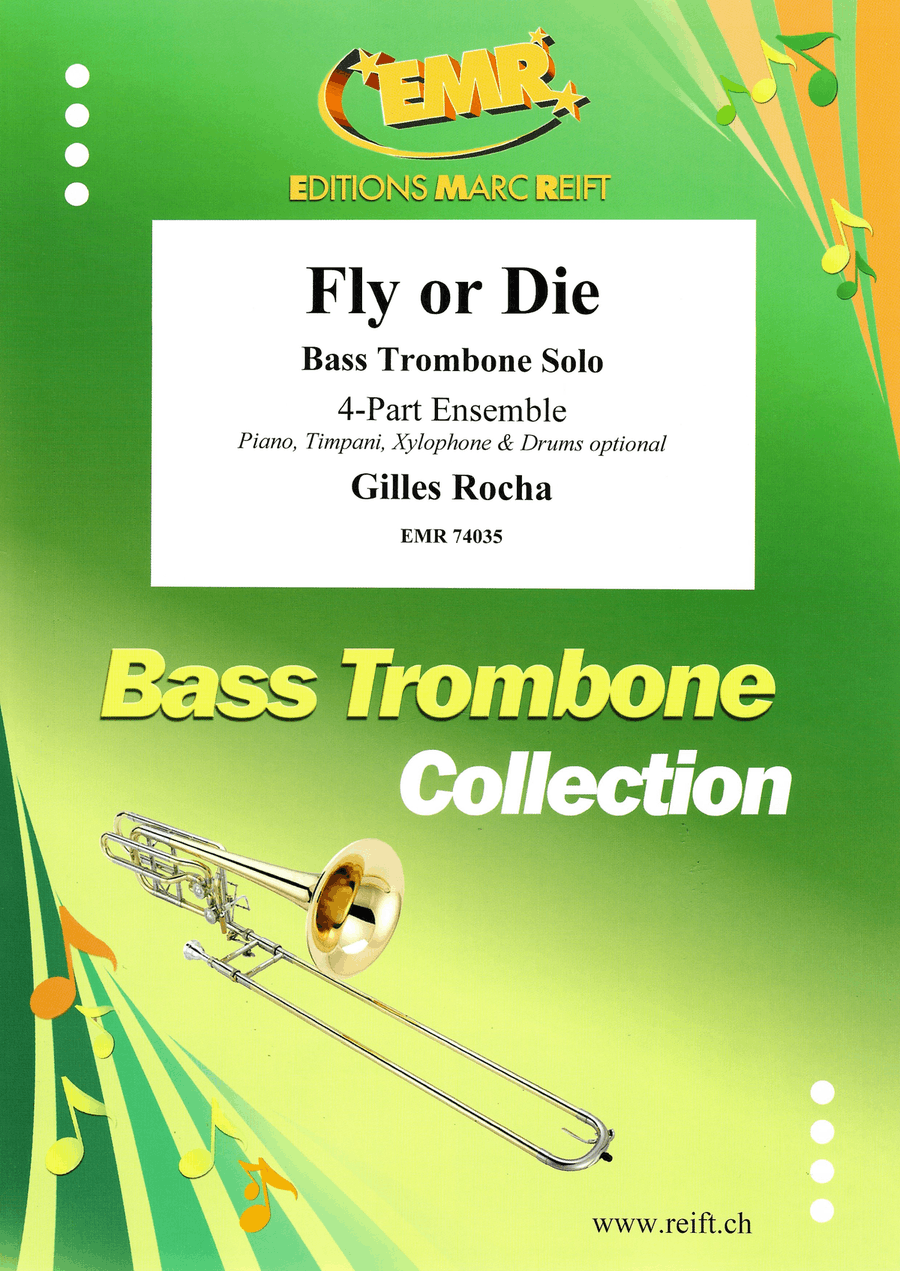 Fly or Die Fly or Die Bass Trombone scores gallery preview page 1
