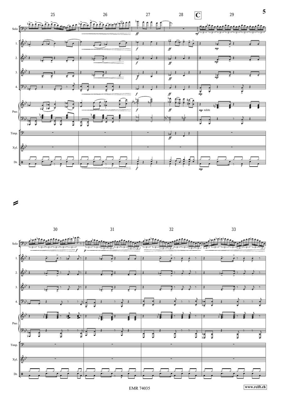 Fly or Die Fly or Die Bass Trombone scores gallery preview page 6